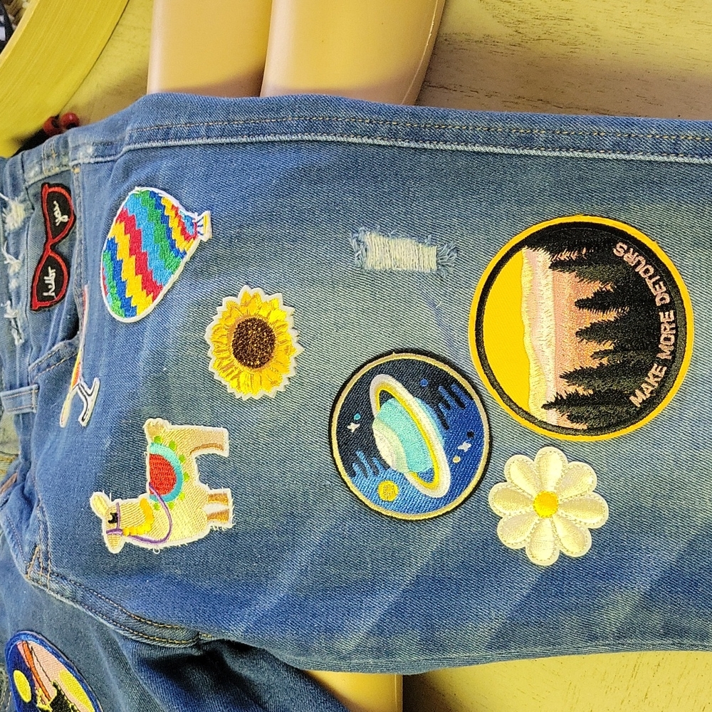 Flying Monkey Patch Jeans - image 7